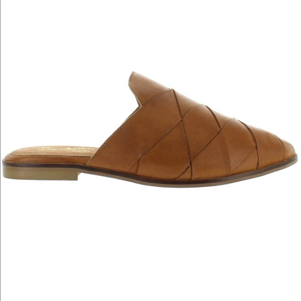 Seychelles Survival Mule in tan leather size 7.5
